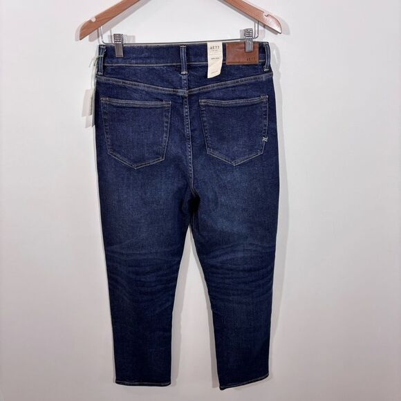 AE77 American Eagle Mom Jeans NEW with tags Size 10 Dark Wash - Picture 7 of 16